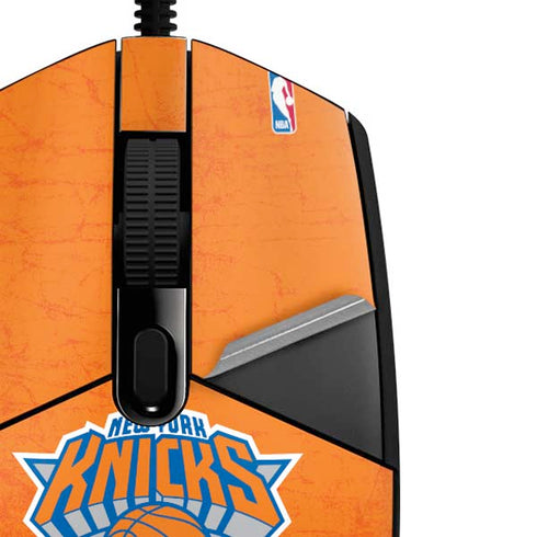 NBA New York Knicks Orange Primary Logo G203 Prodigy RGB Wired Gaming Mouse Skin